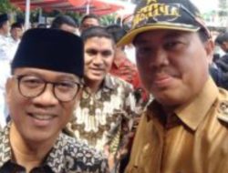 Dukung Program Gerakan Nasional Menuju Swasembada Pangan, Muslim Kades Aur Duri Hadiri Undangan Menteri Pertanian dan Desa RI