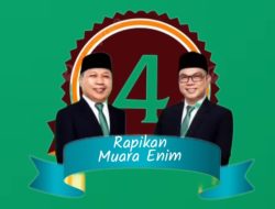Pilkada Muara Enim: Putra Daerah Asli Muara Enim, Paslon Nomor Urut 4 RAPI Mengusung Program Kerja, Visi Dan Misi Yang Pro Rakyat.