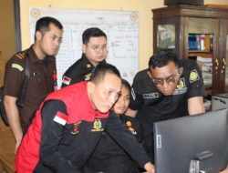 Dugaan Penyalahgunaan Dana Hibah Koni 2023, Tim Kejari Muara Enim Geledah Kantor Dispora Muara Enim.