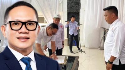 Firdaus Hasbullah SH MH Kukuhkan Kepengurusan DPD Perkumpulan Gerakan Kebangsaan (PGK) Kabupaten OKI.