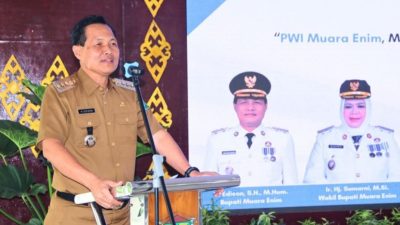 Bupati Muara Enim: Segera Melapor Kepada Saya Bila Ada Pejabat Pemkab Muara Enim Yang Menolak Dikonfirmasi Wartawan.