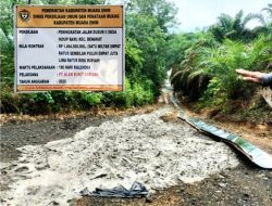 Proyek Peningkatan Jalan Dusun II Desa Hidup Baru Benakat Jadi Sorotan, Begini Tanggapan Bupati.
