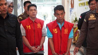 Perkara OTT Kades Di Lahat, Dua Tersangka Ketua Dan Bendahara Forum Kades Akan Segera Disidangkan.