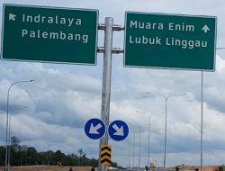 Kabar Gembira, Ruas Jalan Tol di Sumsel Masuk PSN Terbaru, Indralaya – Muara Enim Tembus.