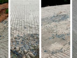 Dirmanto Akan Pertanyakan Laporan Dugaan Merugikan Negara Pada Proyek Jalan Menuju TPU Muara Enim 2024 Rp 2,8 Miliar.