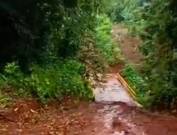 Ada Apa Di Proyek Pembangunan Jembatan Air Binjai Prabu Menang – Lubai Ulu APBD P Muara Enim 2025?.